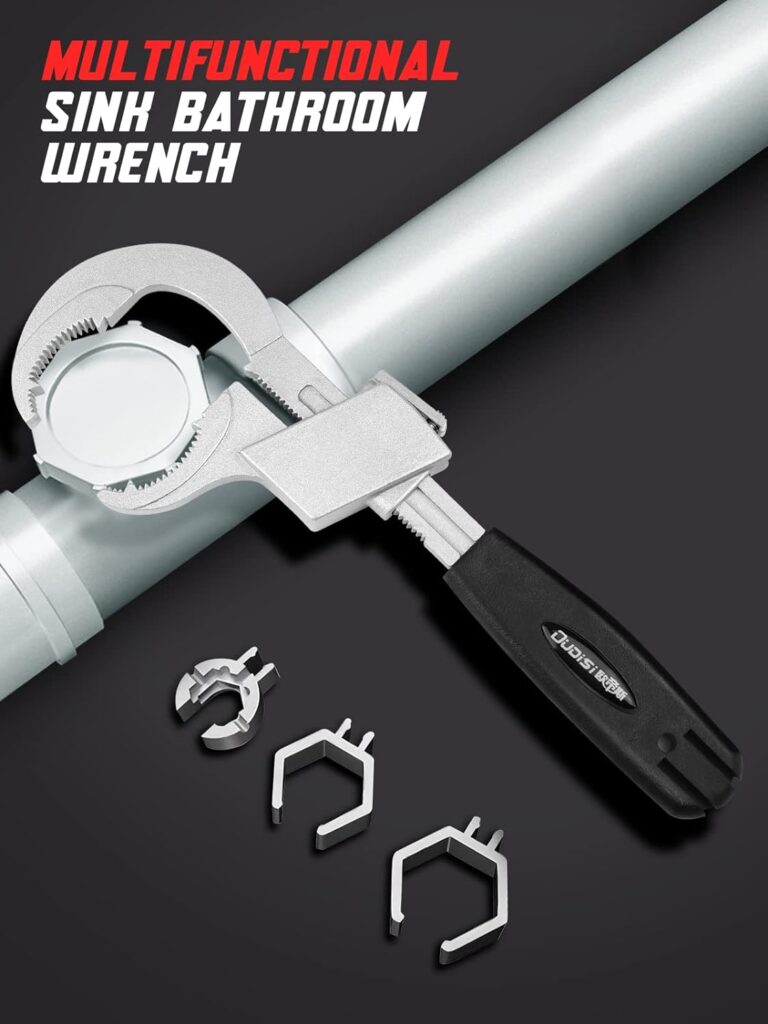  Universal Adjustable Double-Ended Wrench Set, 